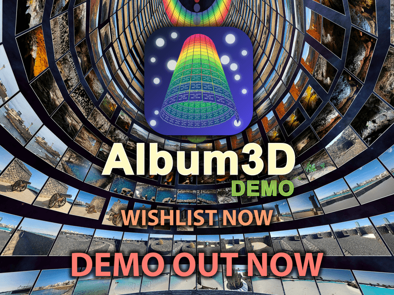 Album3D Demo - Wishlist Now