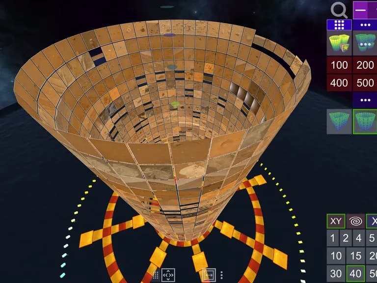PlanetMars3D: Spirit Mission - Cylinder View