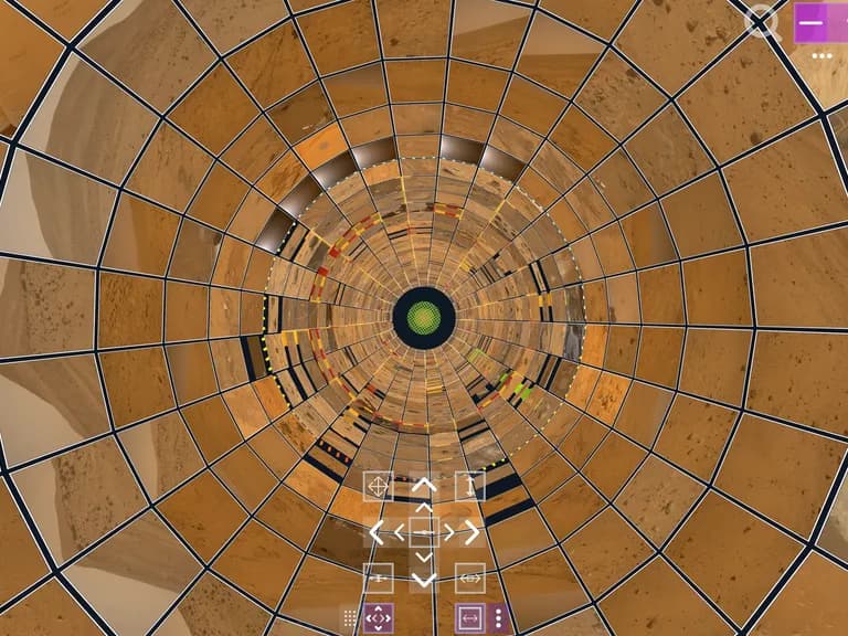 PlanetMars3D: Spirit Mission - Cylinder View